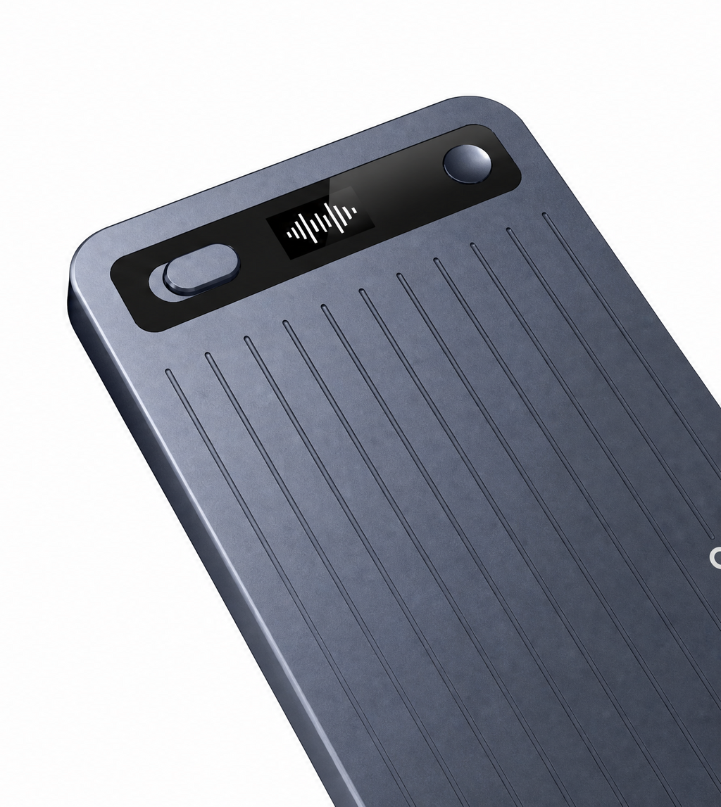 boost. Note AI Voice Recorder - Gunmetal Gray