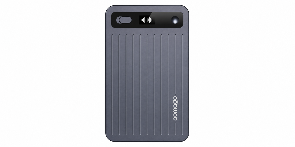boost. Note AI Voice Recorder - Gunmetal Gray