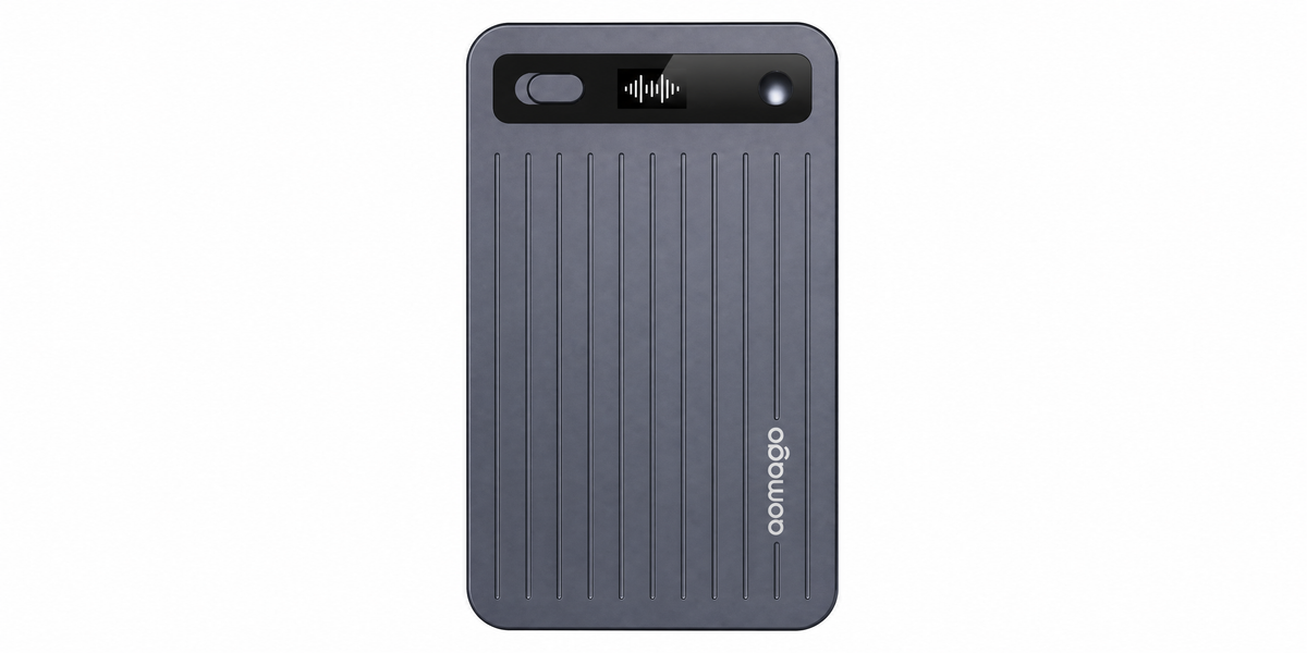 boost. Note AI Voice Recorder - Gunmetal Gray