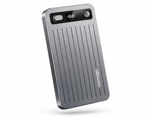 boost.note AI Voice Recorder - Titanium Gray