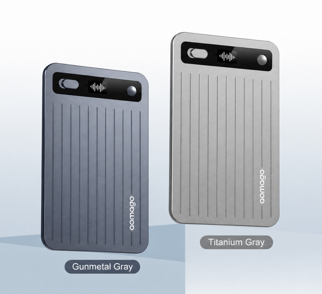 boost. Note AI Voice Recorder - Gunmetal Gray