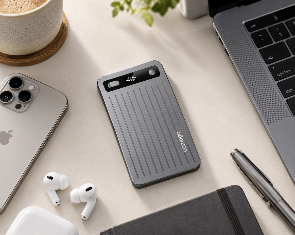 boost. Note AI Voice Recorder - Gunmetal Gray