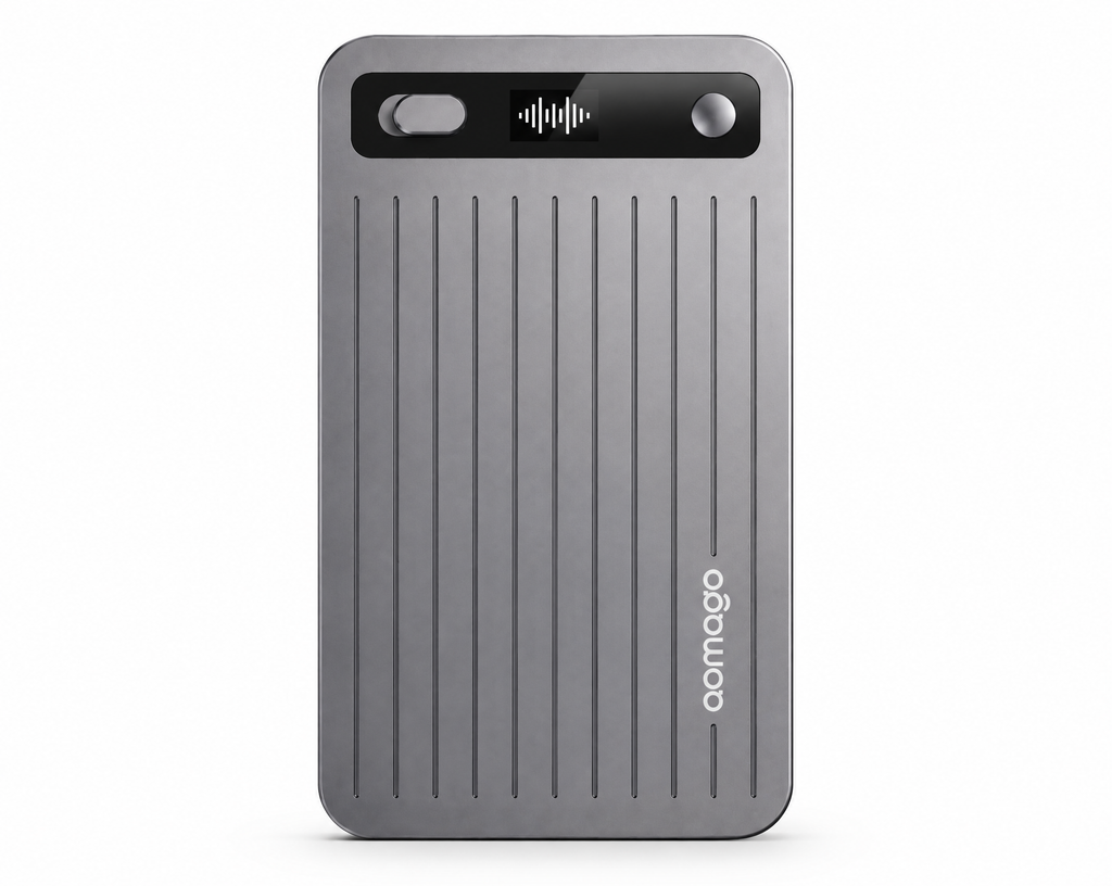 boost.note AI Voice Recorder - Titanium Gray
